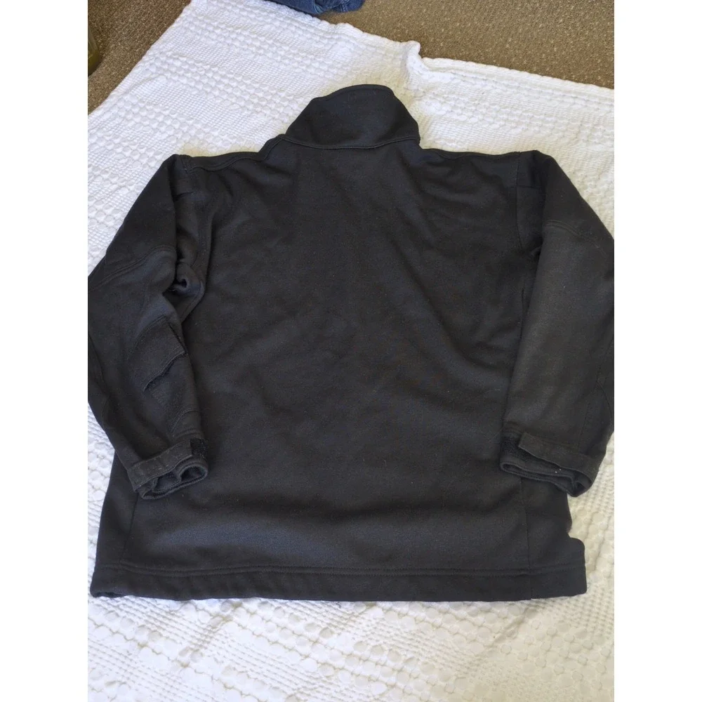Massif Elements FR Flame Resistant Jacket Full Zip Black Sz Medium USA Made